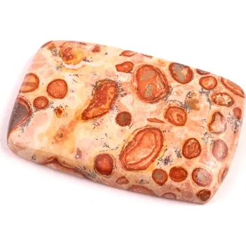 Přírodní kámen Kabošon Leopardit č.6908 (34x22x6mm)