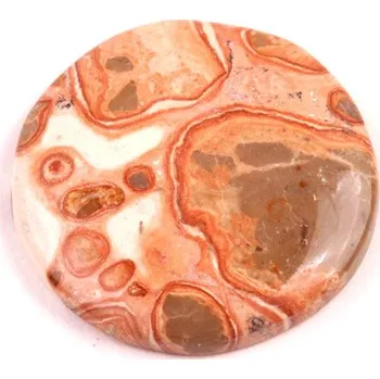 Přírodní kámen Kabošon Leopardit č.6904 (28x5mm)