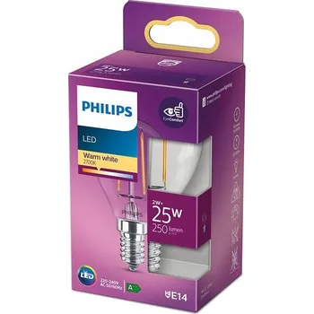 Žárovka LED žárovka Philips 929001238695 2W E14