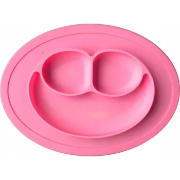 Obraz Talířek MilaBaby růžový silikonový