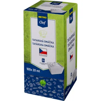Výhodná cena Tatarská omáčka chlaz. 100 x 20 ml