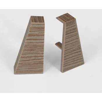 Podlahová lišta Floornite Koncovky L + P Pandora/dub bardolino, 2 ks