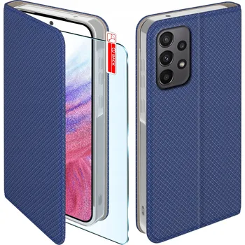 Pouzdro na mobilní telefon Flipové pouzdro KrainaGSM pro Samsung Galaxy A53 5G modré