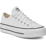Plátěnky Converse Chuck Taylor All Star Lift Clean Ox 561680C Bílá 37