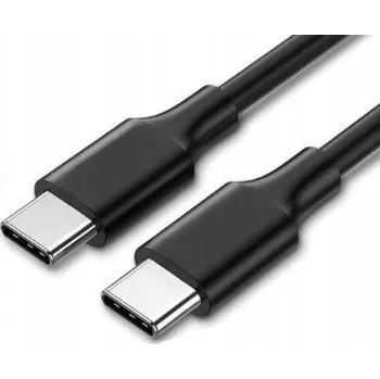 Datový kabel USB C kabel na USB C 60W rychlé nabíjení 1m černý
