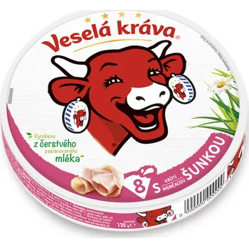CZ distribuce Veselá Kráva sýr tavený chlaz. 120 g