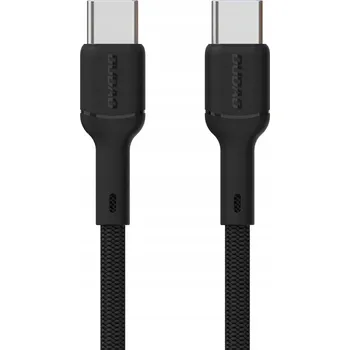 Datový kabel Kabel Dudao USB-C - USB-C 2 m černý