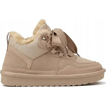 Dámská obuv Dámské Zimní Tenisky Kotníkové Boty Traperky Khaki Zateplené Moderní Teplé 39