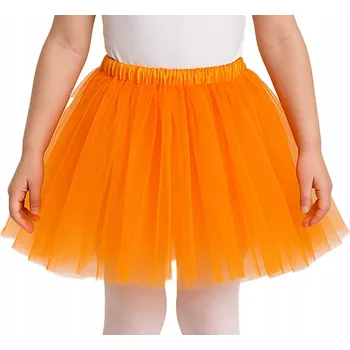 Karnevalový kostým Tutu tylová sukýnka oranžová - kostým / převlek