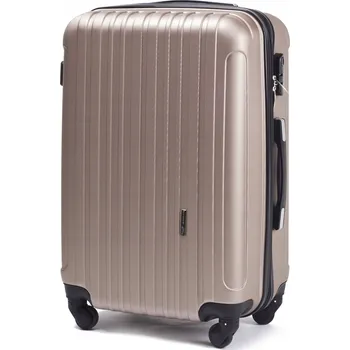 Wings Cestovní kufr skořepinový kabinový ABS Flamingo 38 l