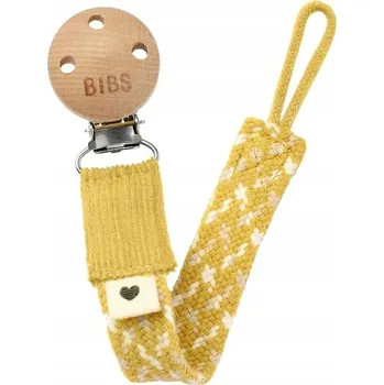 dudlíky Klip na dudlík Bibs žlutý
