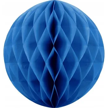 Obraz Papírová koule 30 cm modrá narozeninová dekorace