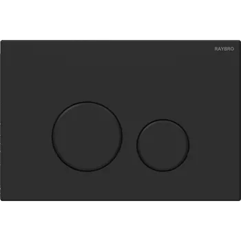 Splachovací tlačítko Splachovací tlačítko WC RAYBRO Cortado, černé