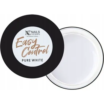 Lak na nehty Easy Control Pure White gel samovyrovnávací gel na nehty Nails Company 15 g