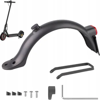 Błotnik Tylny Sada blatníku zadního pro M365 1S Pro2, černý