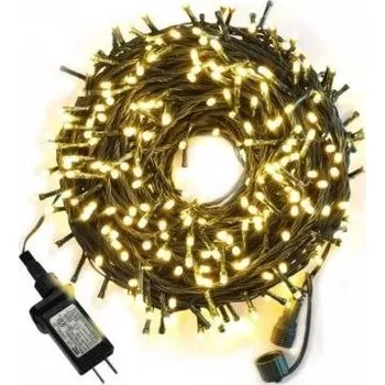 Senzanakupy Venkovní řetěz 200 m 2000 LED, teple bílý