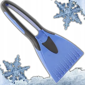 Autoškrabka ŠKRABKA NA AUTO NA OKNA SNÍH LED UNIVERZÁLNÍ 21CM PRAKTICKÁ