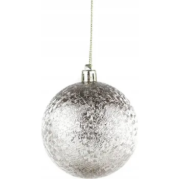 Vánoční dekorace Zdobená Vánoční Koule 6 cm 6 ks