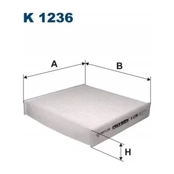 Kabinový filtr Kabinový filtr Filtron K 1236