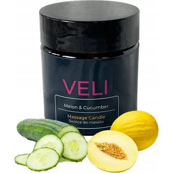 Svíčka Masážní svíčka "Meloun & Okurka" 80