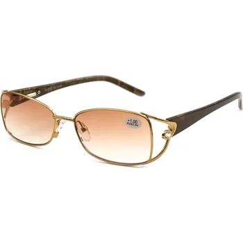 Brýle na čtení optical Dioptrické brýle Gvest 23411-C4/ -3,00 ztmavené do hnědá