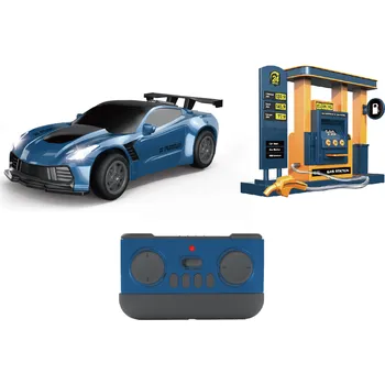 RC model auta Wiky RC Auto dýmící s čerpací stanicí RC na dálkové ovládání 22 cm