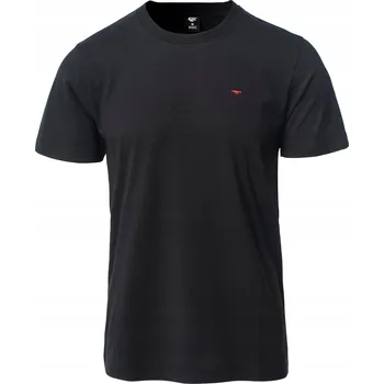 Pánské tričko Tréninkové tričko s krátkým rukávem Hi-Tec 3XL černé