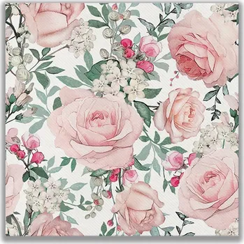 Papírový ubrousek Papírový ubrousek čtvercový 40 cm x 40 cm