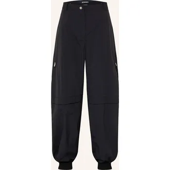 Jacquemus Dámský Cargo Kalhoty Le Cargo Ovalo, černá, 34
