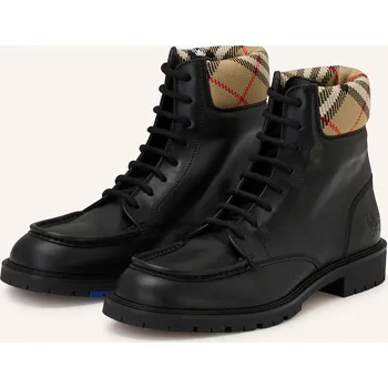 Pánské tenisky Burberry Pánské Šněrovací Boty Rogue, černá, 45