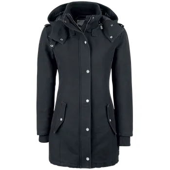 Zimní bunda z Black Premium by EMP - Parka - Ženy - černá