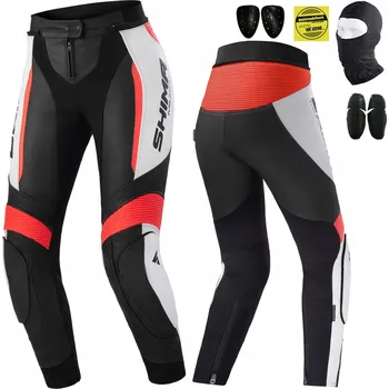 Moto bunda Kalhoty SHIMA MIURA 2.0 RED FLUO fluo