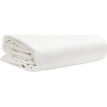 Krycí plachta Plachta bílá 3 x 6 m 650 g/m² IM_156183