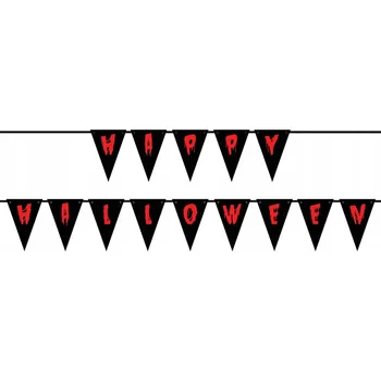 Banner Krvavý Happy Halloween 500 cm Girlanda