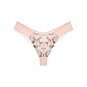 Kalhotky Dámské kalhotky Sensual Spotlight Highleg Brazilian - BROWN - sv. béžové 7308 - TRIUMPH BROWN 42