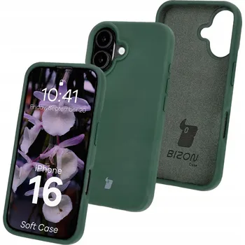 Pouzdro na mobilní telefon Zadní Kryt Bizon pro Apple iPhone 16 zelený