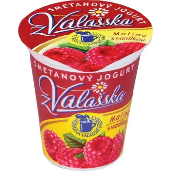 CZ distribuce MLÉKÁRNA VALAŠSKÉ MEZIŘÍČÍ Jogurt z Valašska malina+vanilka chlaz. 10 x 150 g