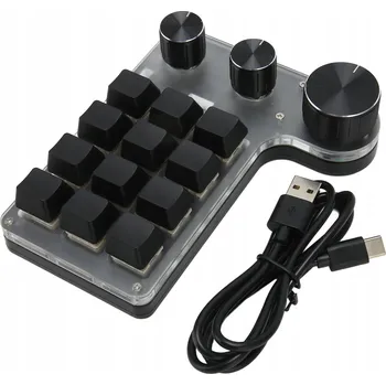 Klávesnice 12 kláves Mechanická klávesnice Připojení