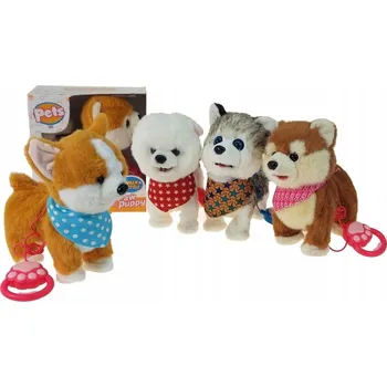 plyšák Plyšový pejsek na baterie