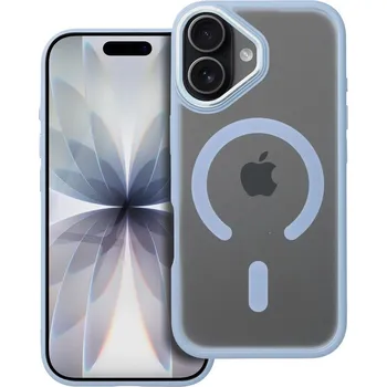 Náhradní kryt pro mobilní telefon Matné kryt Mag Cover s MagSafe pro iPhone 17 Blue