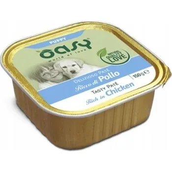 Krmivo pro psa OASY PIES DELIZIOZO PUPPY JUNIOR PAŠTIKA KUŘECÍ 150G