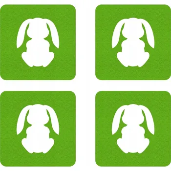 Obraz Kvadratická podložka plst 10 x 10 cm