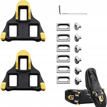 Příslušenství pro čtečku elektronické knihy BLOKY SPD-SL SM-SH11 PRO SILNIČNÍ CYKLISTICKÉ BOTY ŽLUTÉ 6°