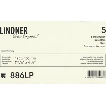 Obal na květináč 5x Lindner obal 195x105mm (886LP)