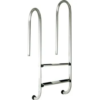 Bazénové schůdky Eurostandard Bazénový žebřík Clevelings na stěnu 2 stupňový, nerez AISI 304