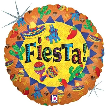 Balónek Fóliový balónek Fiesta Mexiko – maracas, 46 cm