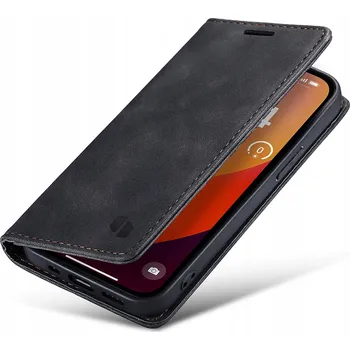 Pouzdro na mobilní telefon Flipové pouzdro Spacecase pro Apple iPhone 15 Pro, černé