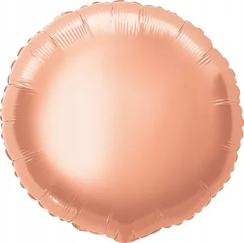 Balónek Fóliový balónek kulatý růžové zlato - 47 cm - 1 ks