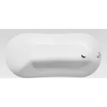 Aqualine Jizera Obdélníková vana 140x70x39cm, bílá, G1470