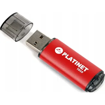 USB flash disk Flash disk PLATINET PMFE16R 16 GB USB 2.0 červený
